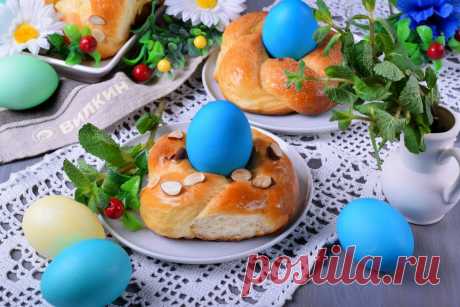 Сдобные булочки на Пасху (такую выпечку подают в Италии, Греции и не только) | Вилкин 👩‍🍳: рецепты и лайфхаки | Яндекс Дзен