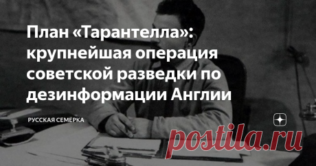 План «Тарантелла»: крупнейшая операция советской разведки по дезинформации Англии «Тарантелла» – одна из самых крупных и успешных операций советской разведки. Долгое время информация о ней была полностью засекречена. Приоткрыта завеса тайны была лишь в 2008 году, когда Служба внешней разведки России опубликовала ряд любопытных документов начала 1930-х годов.
Бывшие деникинцы
Одной из главных фигур операции был бывший деникинский офицер Виктор Богомолец. В 1921 году, после эмигр