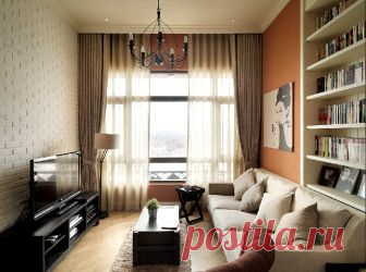 (+1) тема - Милая квартира в Тайбэе (63 кв.м) | Роскошь и уют
Первое, что бросается в глаза в интерьере этой простой, но очень милой и уютной квартиры в Тайбэе, это весьма интересная цветовая гамма. При чем в разных комнатах цвет по-своему необычный – мягкий и теплый оттенок в гостиной и кухне, более холодный в спальной и просто фисташковый в рабочем кабинете. В целом жилое пространство очень грамотно спланировано как для довольно небольшой площади в 63 кв. м. Прекрасное городское жилье!