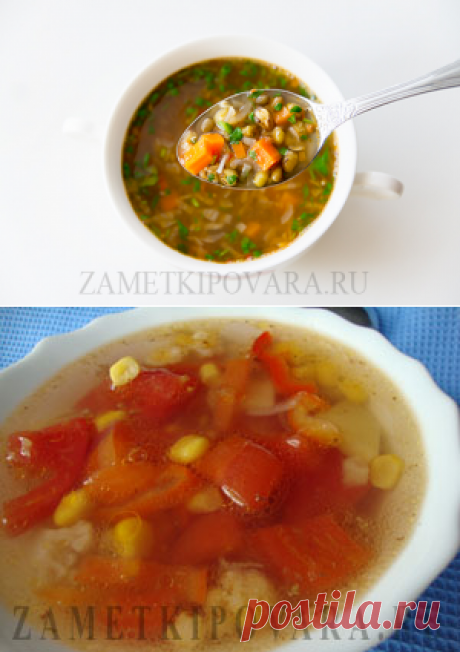 3 вкусных, постных, сытных овощных супчика