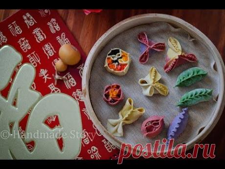 [English Sub]春节饺子宴——花式蒸饺7种造型 Chinese new year variety shape dumplings 7 kinds