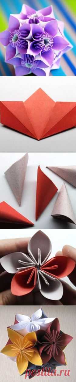 Классическая кусудама - как сделать?