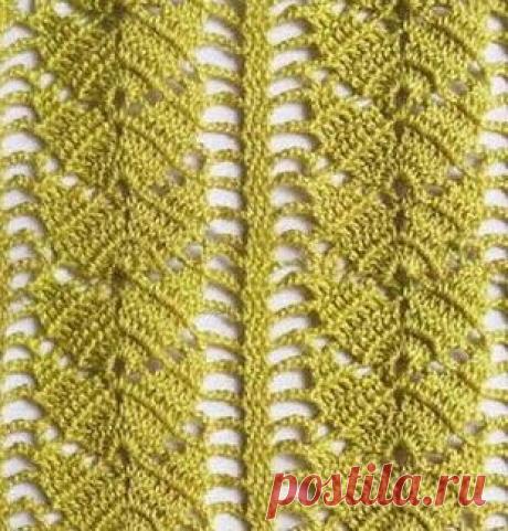 Вязание: схемы узоров крючком