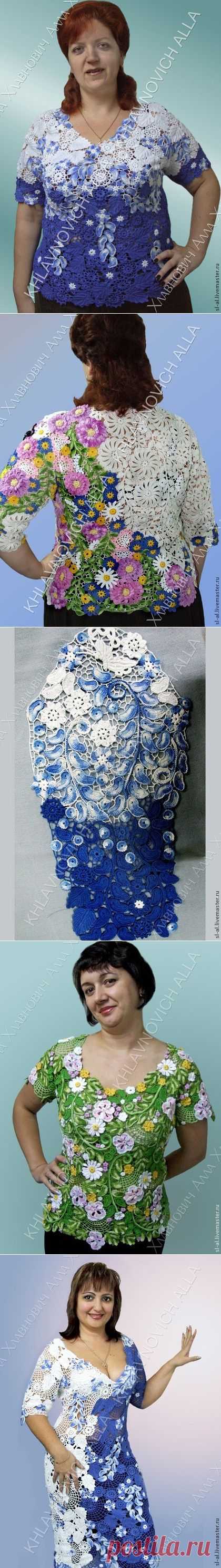 Ирландское кружево от Аллы Хлавнович