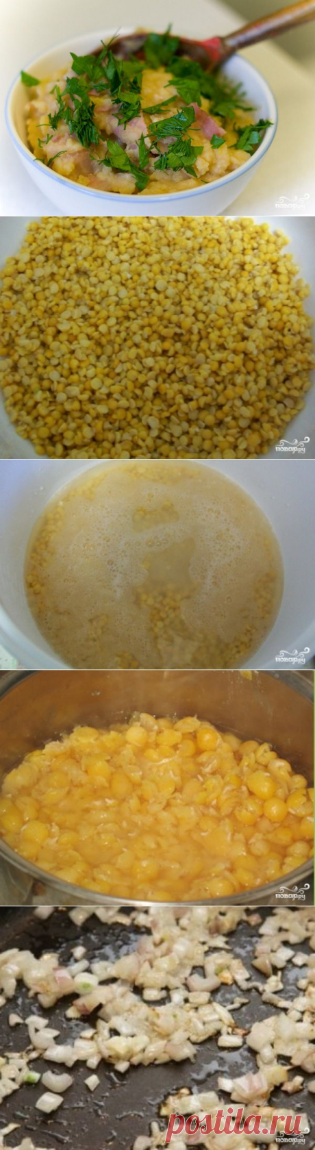Гороховая каша в мультиварке - пошаговый кулинарный рецепт на Повар.ру