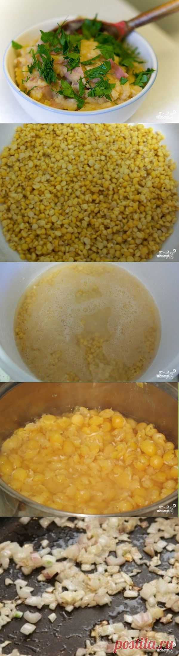 Гороховая каша в мультиварке - пошаговый кулинарный рецепт на Повар.ру