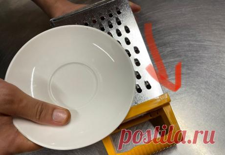 Покажу как наточить тёрку без специальных приспособлений. Внутри и снаружи | Кухня изнутри | Дзен