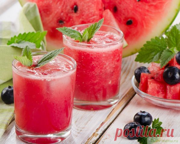 Арбузный напиток - Рецепты от Daily-menu.ru - Daily-menu.ru