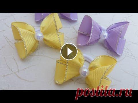 Очень легкий мастер класс бантика из репсовой ленты 2.5 см Спасибо за ❤ и подписку. Не забывайте нажать на...