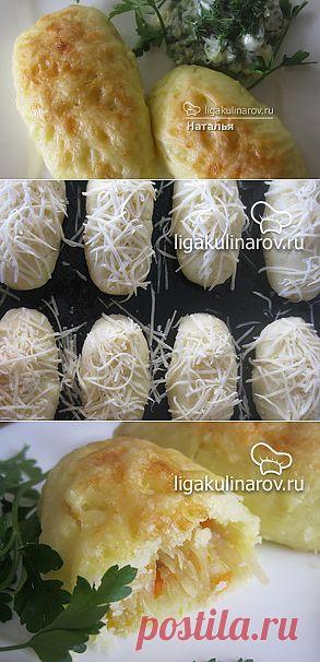 Картофельные зразы, фаршированные овощами – рецепт с фото от Лиги Кулинаров, пошаговый рецепт