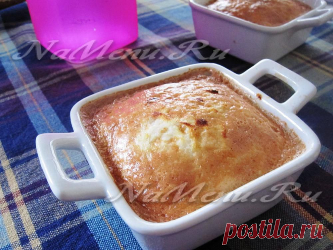 Французское суфле с фруктами | Четыре вкуса