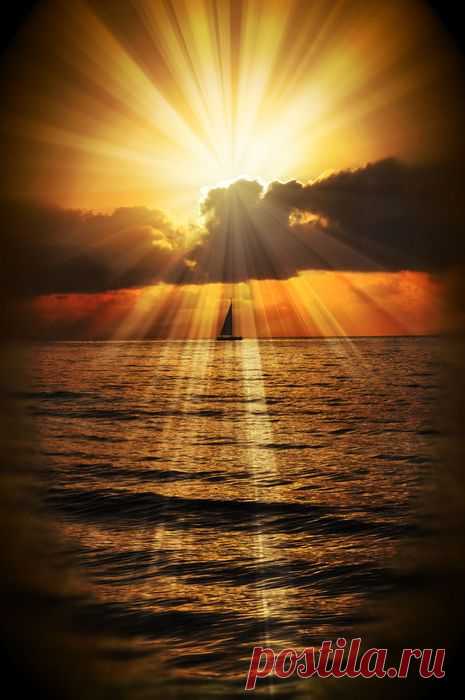 #Golden Sunbeam | Sunrise, Sunset