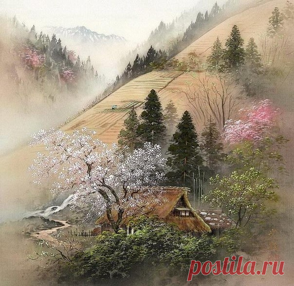 Умиротворяющие картины Koukei Kojima