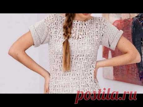 Crochet Top Pattern - Узор крючком для топа