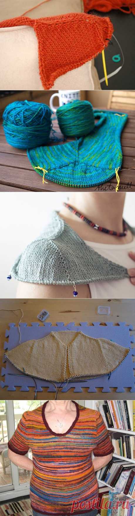 Метод Contiguous Set-In Sleeves (иммитация вшивного рукава)