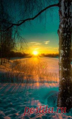 Солнышко ложится спать