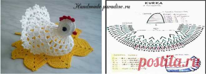Как связать крючком курочку - Handmade-Paradise