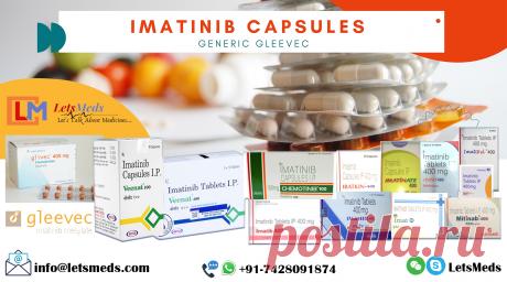 Want to Generic Imatinib Capsules and tablet at wholesale price visit LetsMeds trusted exporter &amp; supplier providing generic gleevec. Imatinib 100mg and 400mg capsules and tablets available at LetsMeds We take pride in offering great customer service, products, and prices. We have the largest selection of generic imatinib capsules at wholesale cost. Buy now Generic Gleevec Tablet call +91-7428091874 or Skype/WeChat: LetsMeds