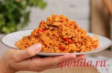 Готовим Рис с курицей