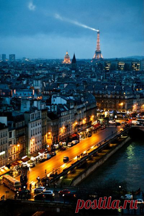 Paris streets at night | City of Love