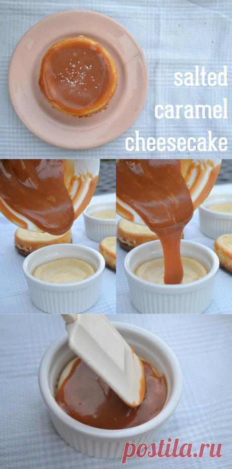 PS ♡: вкусно вторник: соленая карамель чизкейк