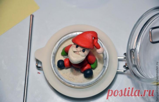 Мастерим снежный шар