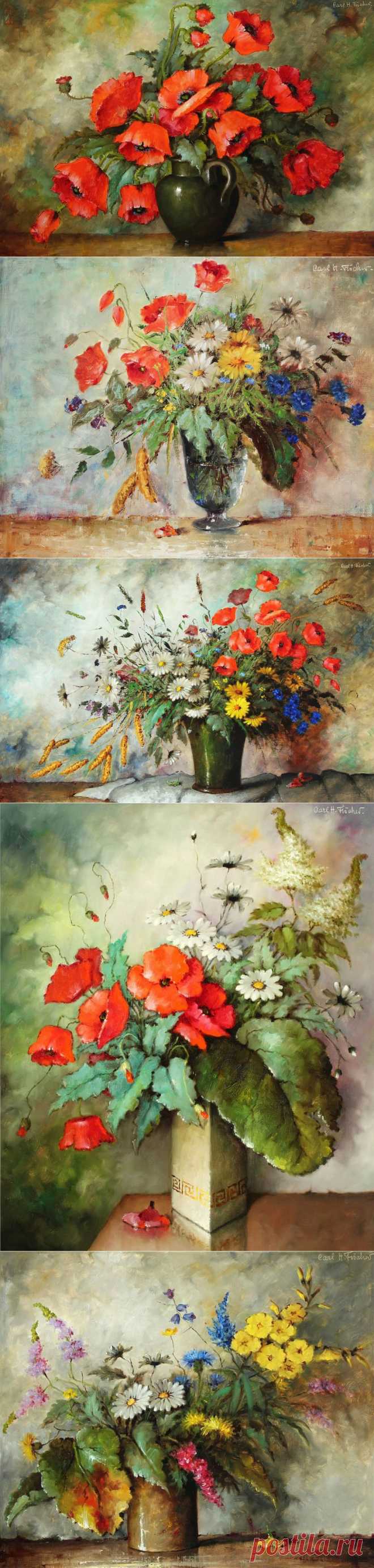 Carl Holger Fischer. Полевые цветы