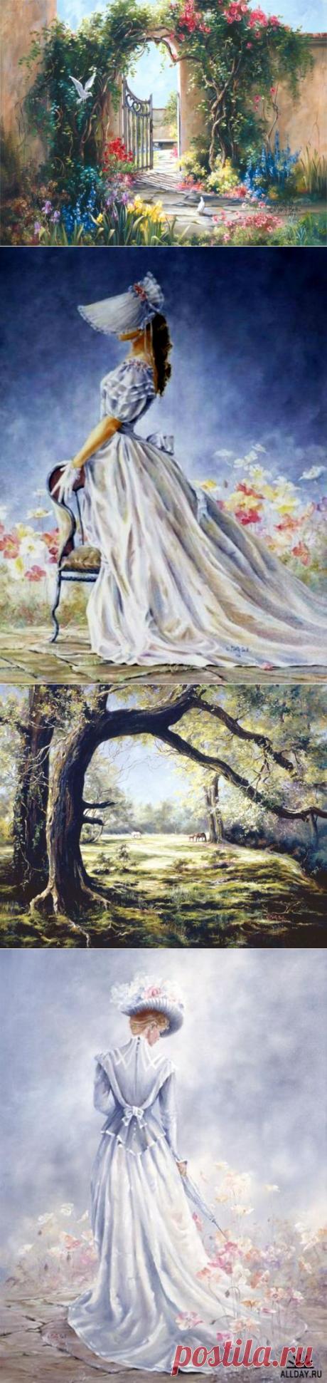 Открой калитку - чудесный  за ней! Марти Белл(Marty Bell)