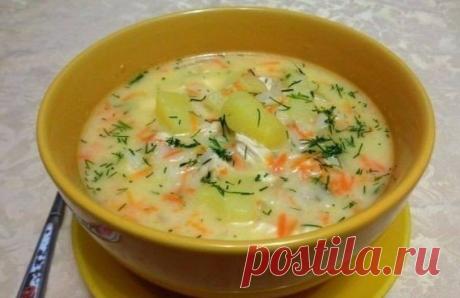 СЫРНЫЙ СУП С КУРИНЫМ ФИЛЕ  - Рецепты с фото