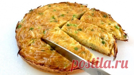Капустный пирог! МГНОВЕННАЯ ВКУСНОТА ЗА КОПЕЙКИ