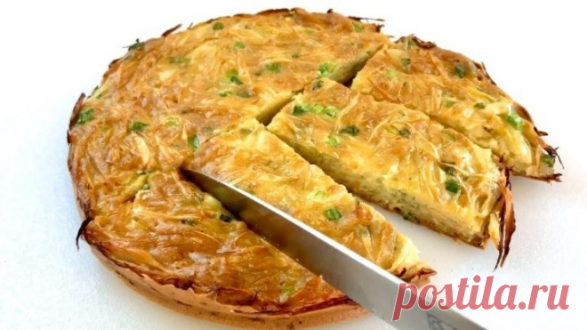 Капустный пирог! МГНОВЕННАЯ ВКУСНОТА ЗА КОПЕЙКИ