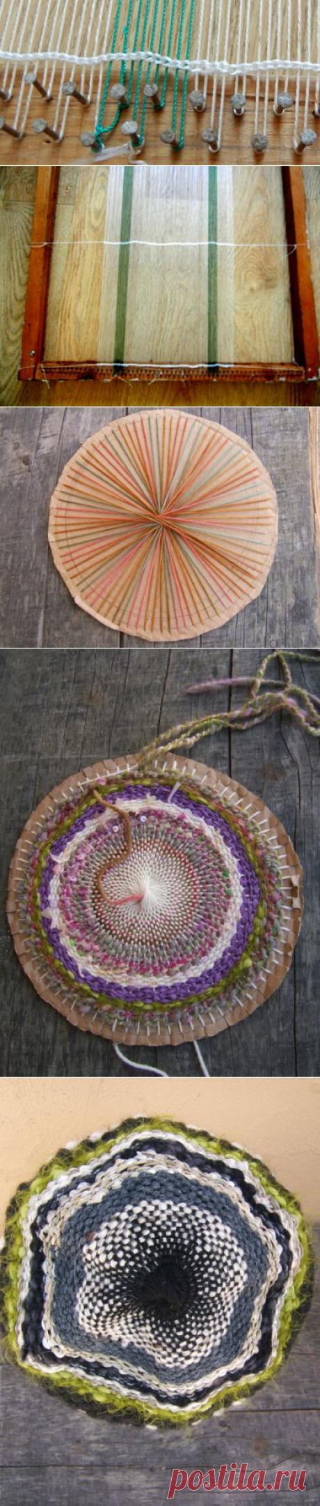 Креативная идея от рукодельниц. Тканое полотно — Рукоделие