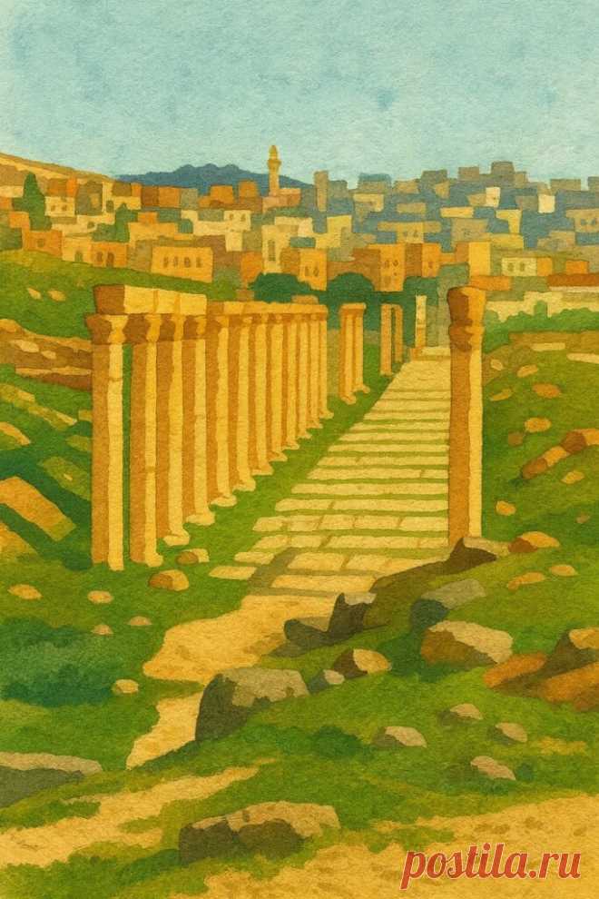 Амман: Город на семи холмах, где встречаются история и современность — STRANI.ru