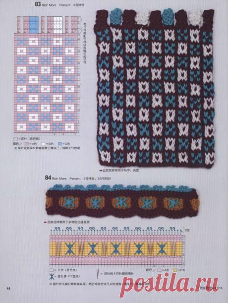 АЛЬБОМ «KNITTING 150 DESIGNS (WRITTEN IN JAPANESE, CHARTS)»