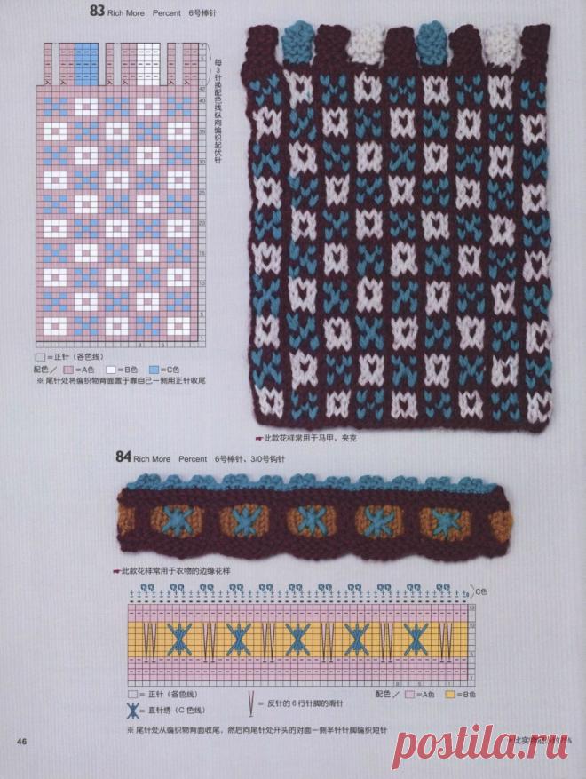 АЛЬБОМ «KNITTING 150 DESIGNS (WRITTEN IN JAPANESE, CHARTS)»