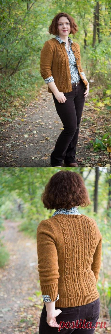 ЖЕНСКИЙ КОРИЧНЕВЫЙ ЖАКЕТ