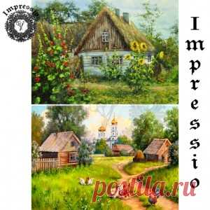 Декупажная карта