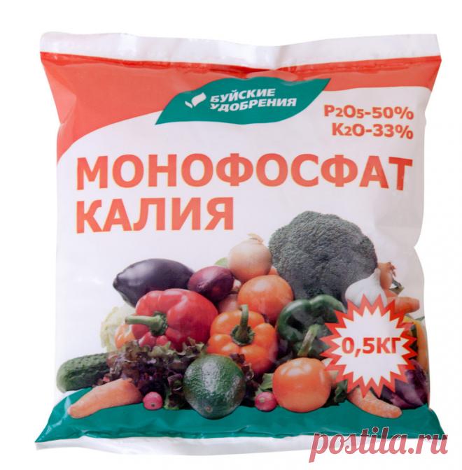 Монофосфат калия в выращивании томатов