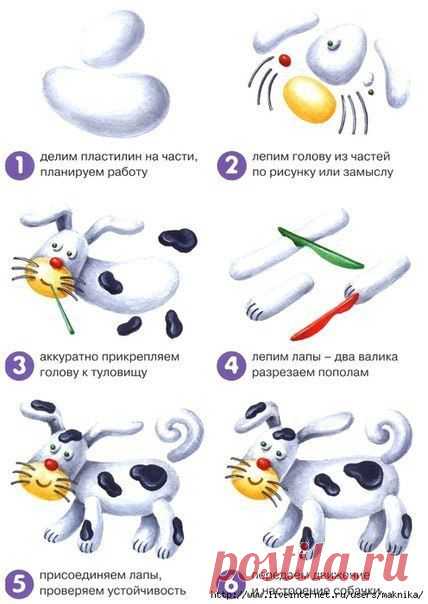 Лепим животных / Необычные поделки