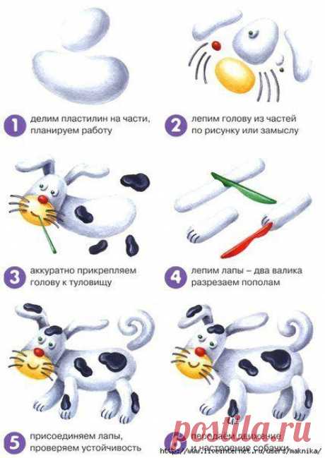 Лепим животных / Необычные поделки