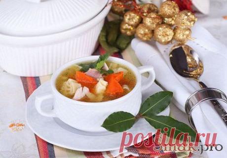 Суп куриный детский рецепт с фото