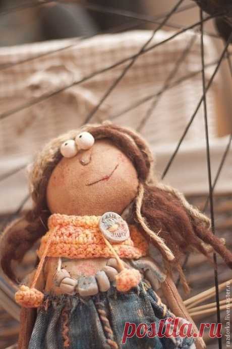 Чердачная кукла Абрикоска - чердачная кукла,примитив,примитивная кукла