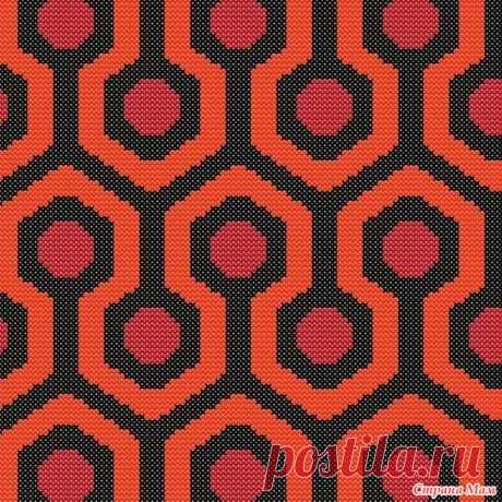 Схема подходящая как для носок так и для плечевых изделий - Жаккард - Страна Мам