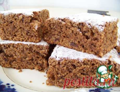 Монастырская коврижка постная – кулинарный рецепт