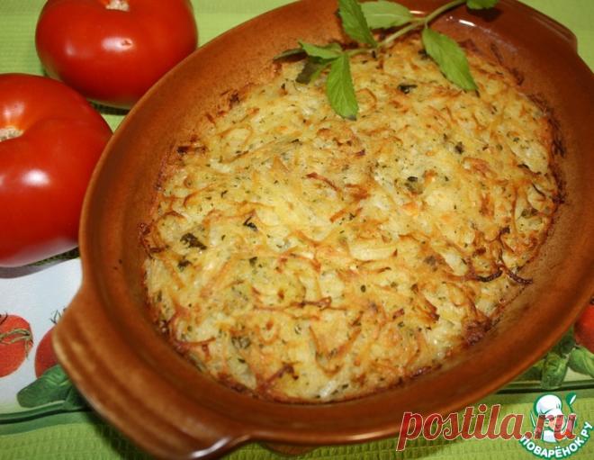 Картофельная запеканка 