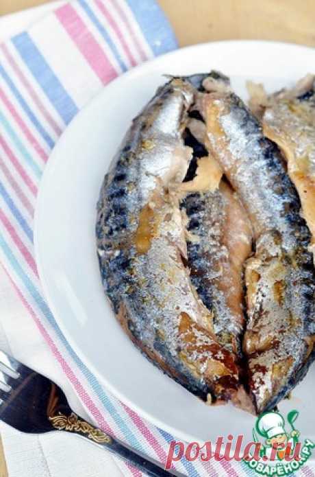 Скумбрия, отваренная на чае - кулинарный рецепт