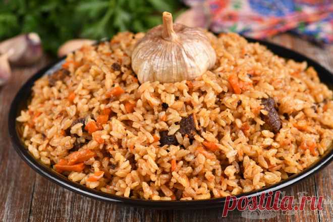 Узбекский плов по-фергански. Вкус и аромат бесподобные (рецепт с фото) .
