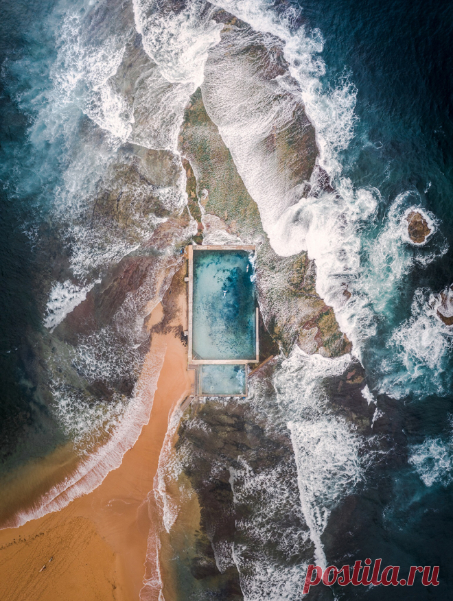 Фото: Лучшие в мире снимки #Water2019: ныряйте «Приливы» | @leemumford8 (Великобритания). Этот снимок признан лучшим в категории #Water2019 от AGORA images.
