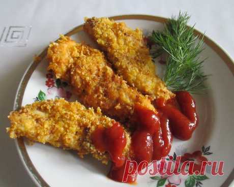 Куриные наггетсы в кукурузной панировке