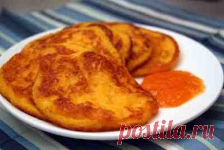 Оладьи с тыквой и яблоками. Рецепт